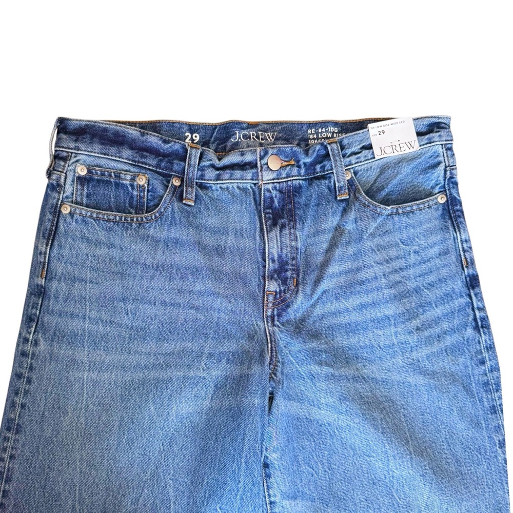 J Crew ‘84 Lower Rise Wide Leg Jean in Effie Wash | 29 NWT - Picture 10 of 13